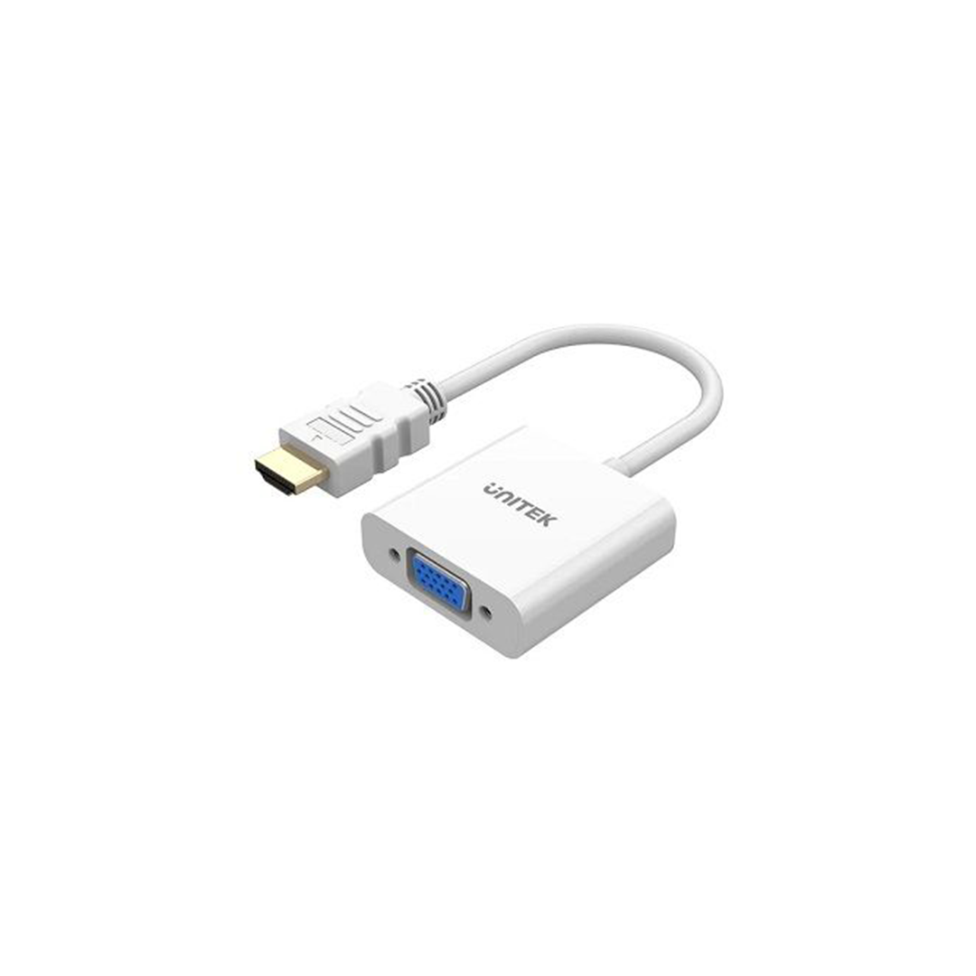 Unitek Y-6333C HDMI to VGA Adapter Without Audio Without Power Port in Qatar Unitek Y-6333C HDMI to VGA Adapter Without Audio Without Power Port in Qatar